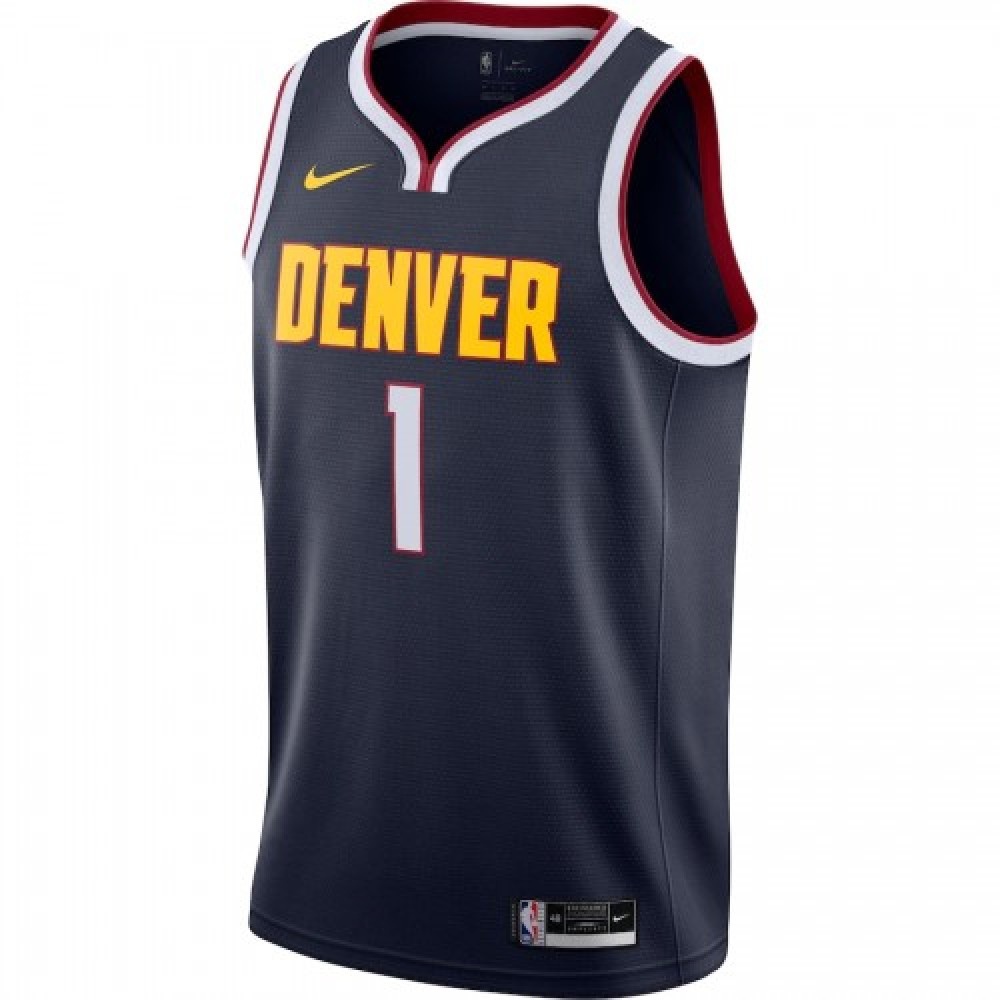 Men's Denver Nuggets Michael Porter Jr. #1 Navy 2020/21 Swingman Jersey – Icon Edition-Pro Kit Vault | Brand New 26/27 Sports Jerseys